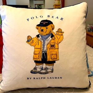 Ralph Lauren Polo Bear Pillow
